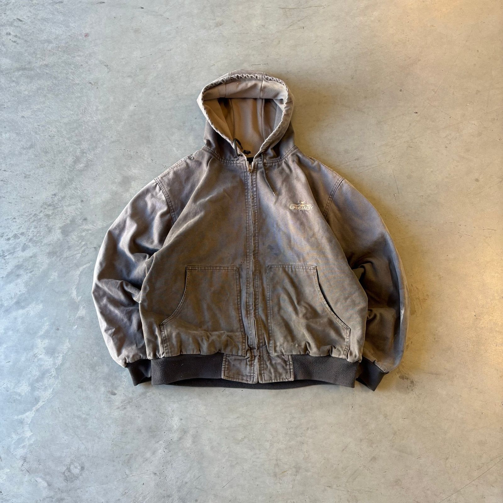Vintage Vintage Faded Carhartt Style Workwear Jacket Size US XL / EU 56 / 4 - 1 Thumbnail