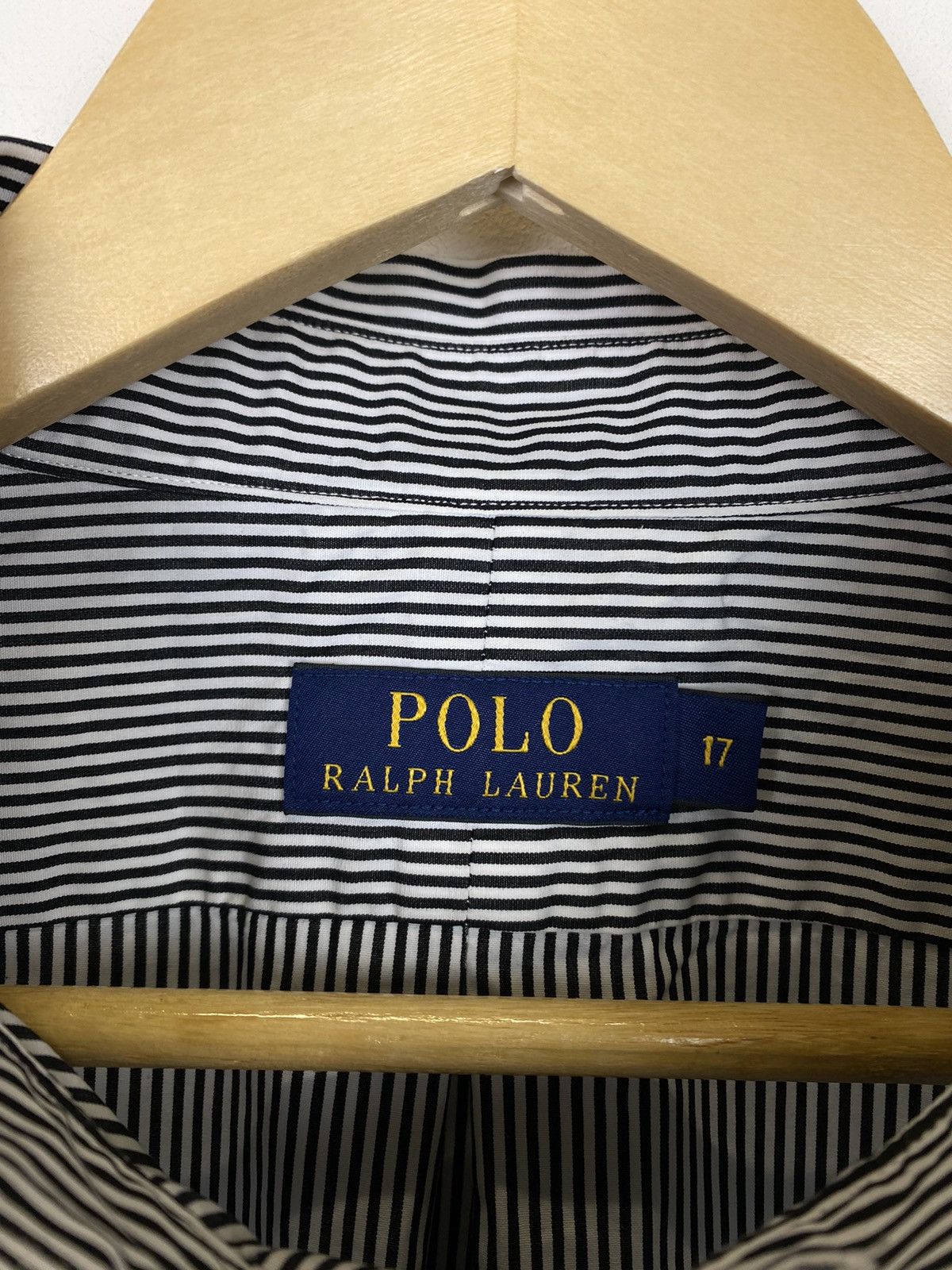 Polo Ralph Lauren Polo Ralph Lauren Striped Dress Formal Shirt Size 17 Size US XXL / EU 58 / 5 - 5 Thumbnail