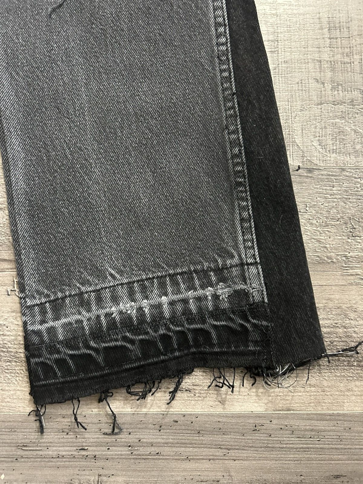 Japanese Brand 1 of 1 Repaired / Flared Denim Size US 31 - 4 Thumbnail