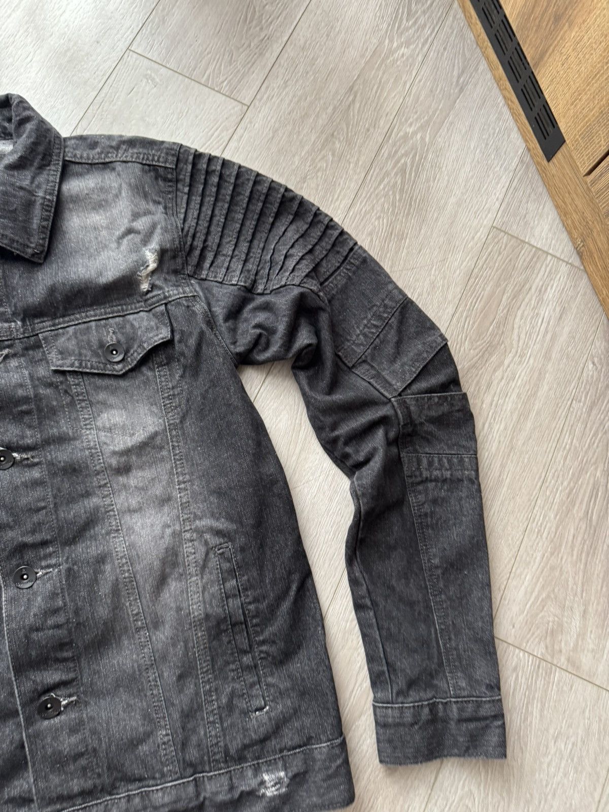 Southpole Southpole Denim Jacket Mens S Dark Wash Jean Jacket Outerwe Size US S / EU 44-46 / 1 - 4 Thumbnail