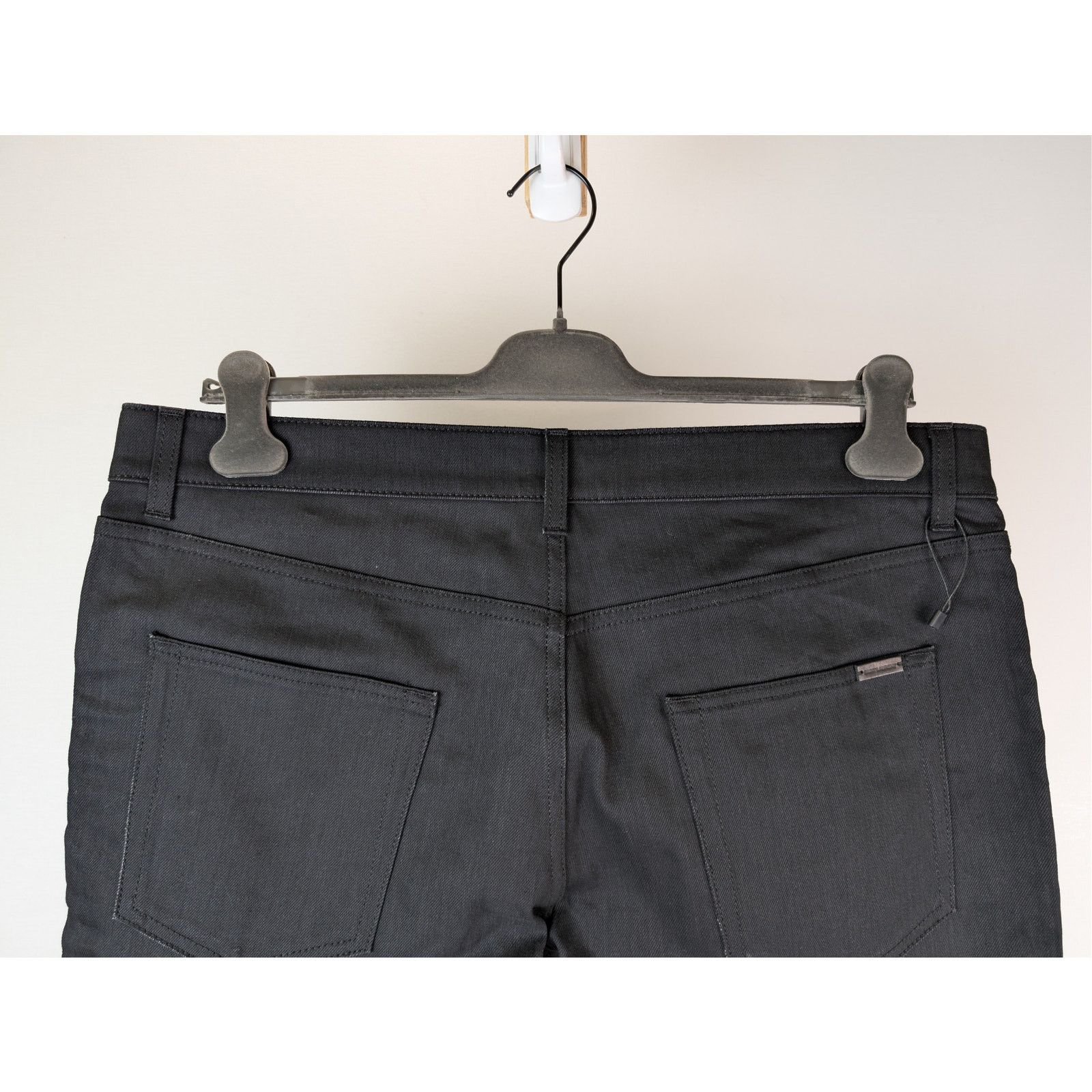 Saint Laurent Paris o1rshd1 Q:2 / Slim Fit Jean Denim in Black Size US 36 / EU 52 - 11 Thumbnail