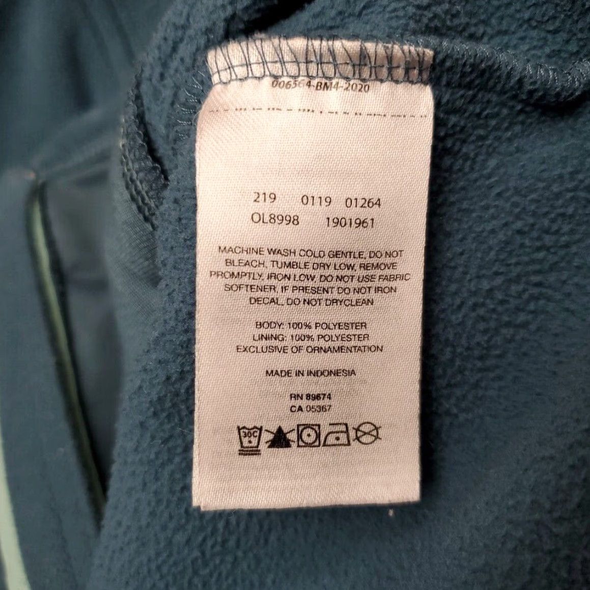 Mountain Hardwear VINTAGE Mountain Hardwear Jacket Womens S Teal Green Full Zip Outdoor Fleece Gorp Size S / US 4 / IT 40 - 4 Thumbnail