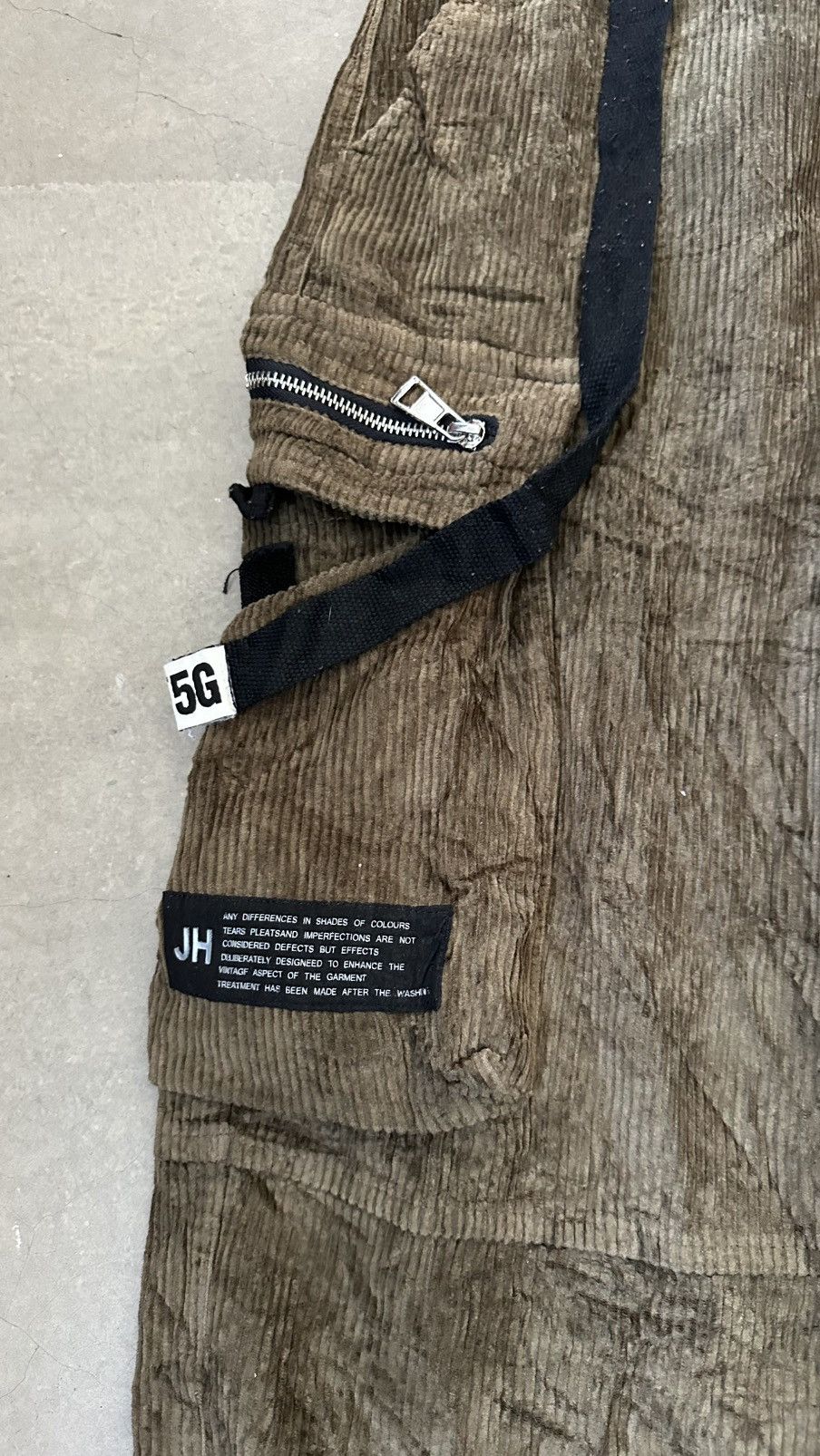 Japanese Brand JAPAN CORDUROY CARGO PANT Size US 32 / EU 48 - 6 Thumbnail