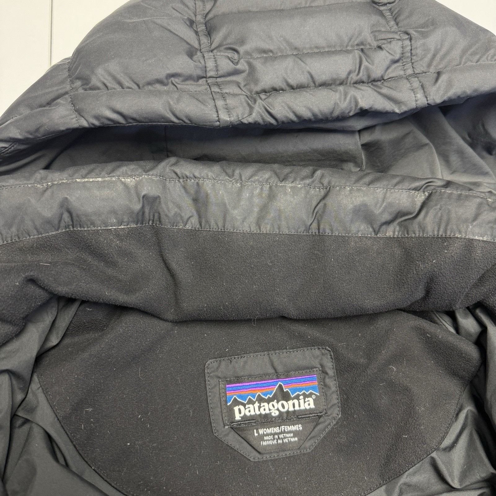 Patagonia Patagonia Down With It Parka Womens Large Black 600 Fill Size L / US 10 / IT 46 - 18 Thumbnail