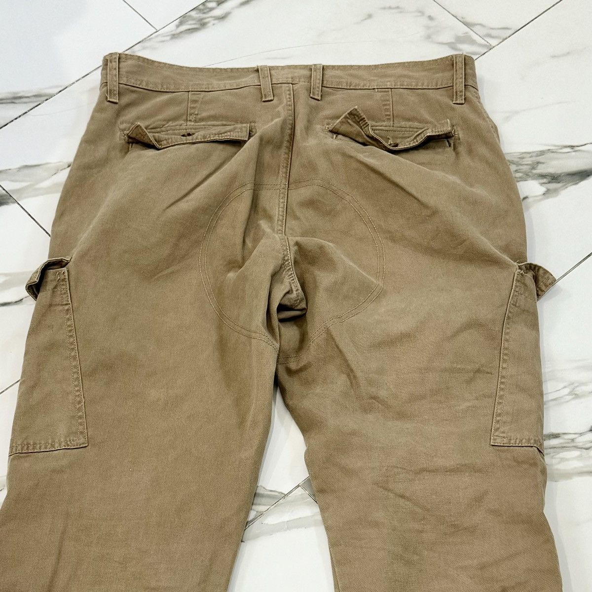 Vintage VINTAGE BAGGY CARGO OLD NAVY PANTS! Size US 36 / EU 52 - 6 Thumbnail