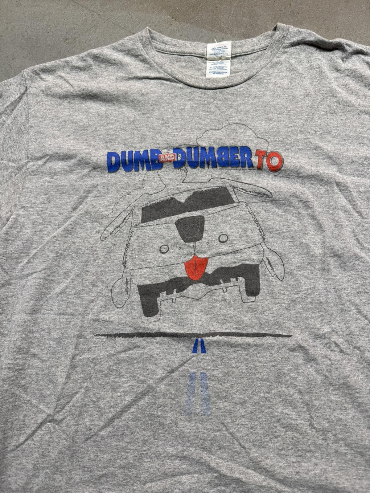 Delta 2014 Dumb and Dumber To (2) Movie Promo T-Shirt Size US L / EU 52-54 / 3 - 2 Thumbnail