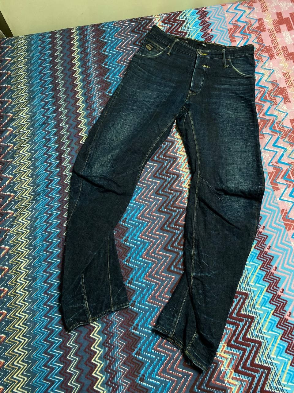 G-Star Vintage Y2K baggy trashed faded grunge g star raw jeans pant Size US 31 - 11 Thumbnail