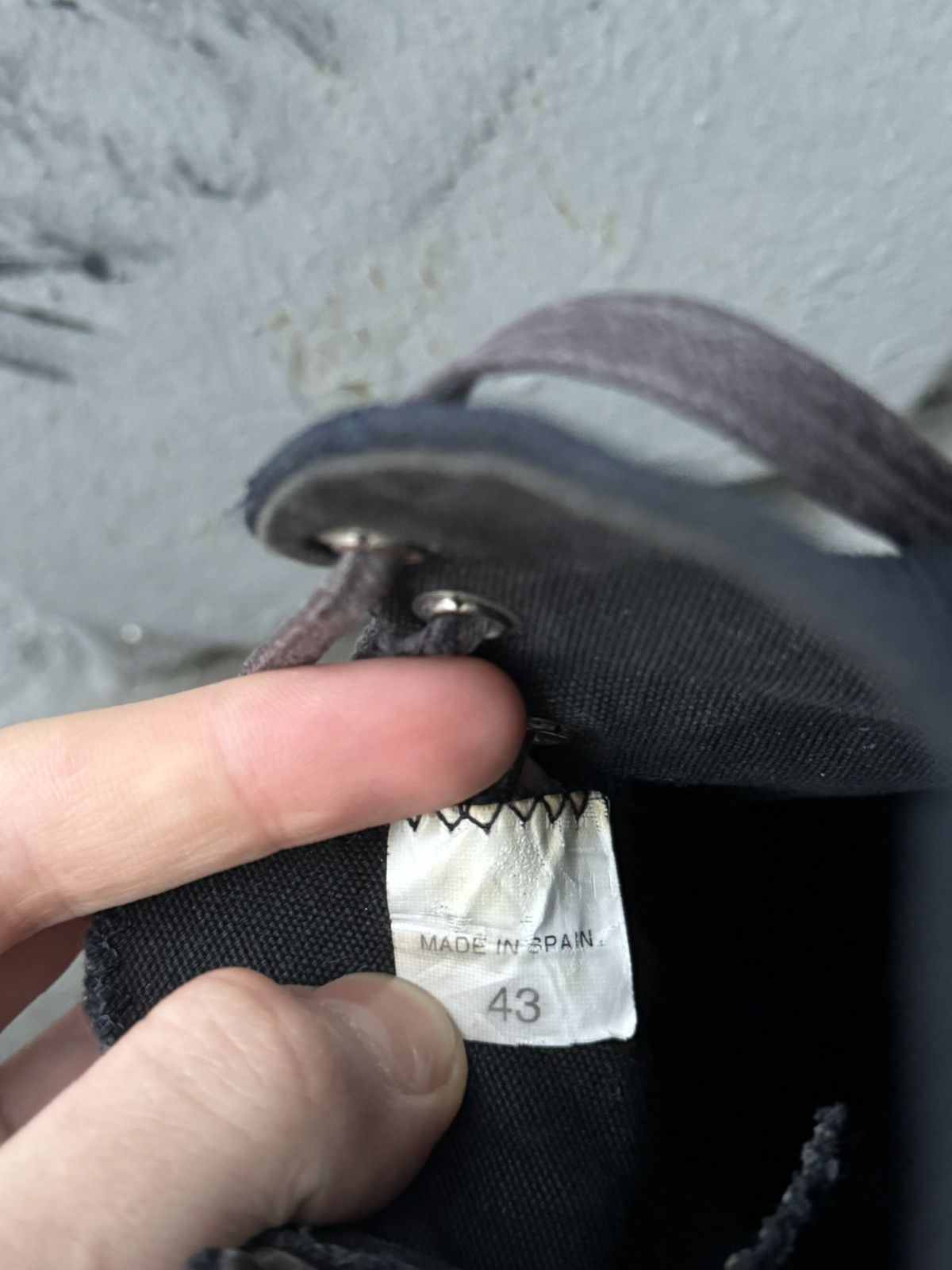 Balenciaga × Vintage Vintage Balenciaga Trainers Canvas Avangard Hihg Top Size US 9.5 / EU 42-43 - 20 Thumbnail