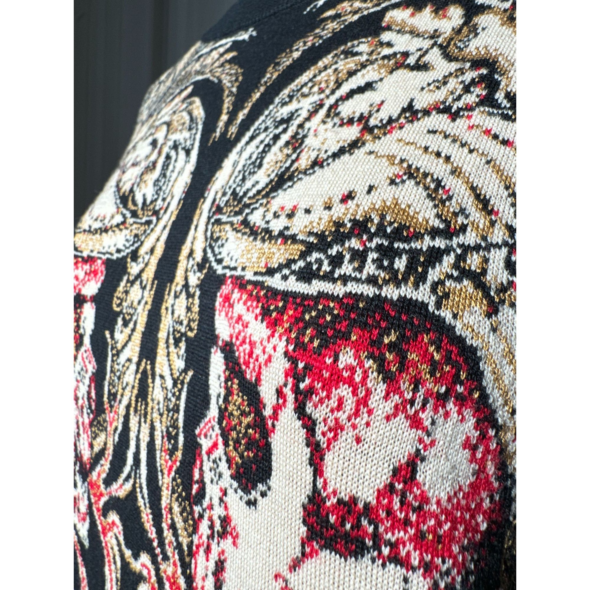 Alexander McQueen FW 2010 Hells Angels Knitted Dress Size M / US 6-8 / IT 42-44 - 3 Thumbnail