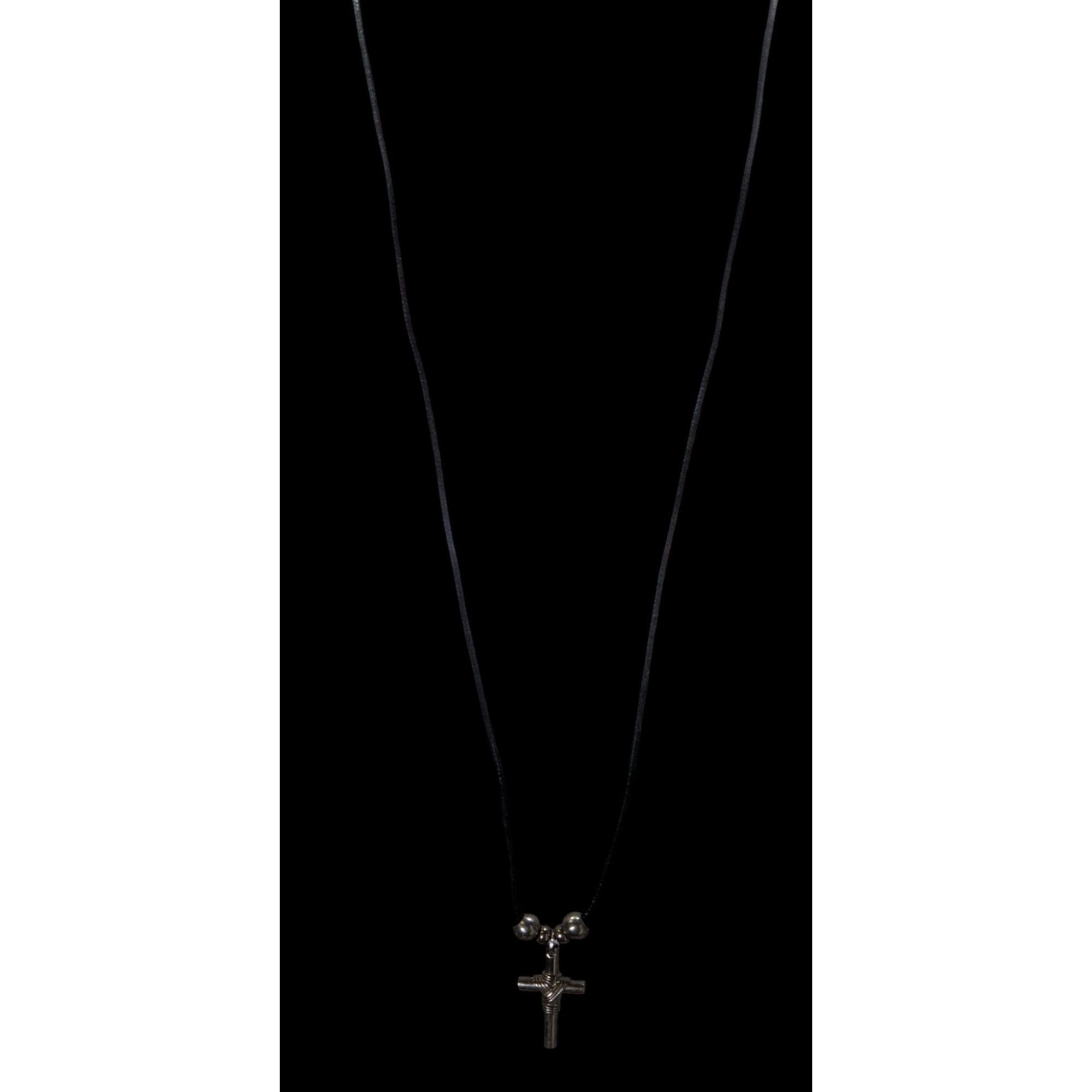 Other Casual Religious Silver Tone Cross Necklace Size ONE SIZE - 4 Thumbnail