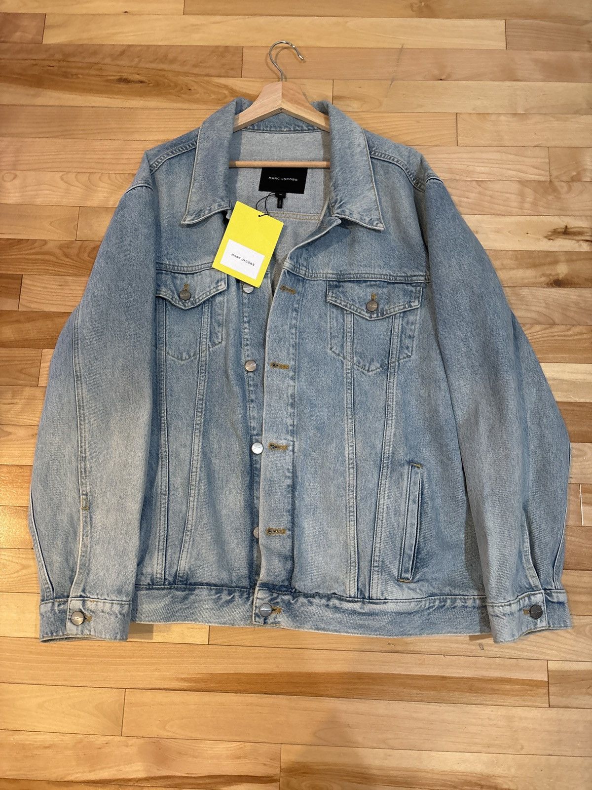Marc Jacobs Marc Jacobs Sun Bleached Denim Jacket Size US M / EU 48-50 / 2 - 1 Thumbnail