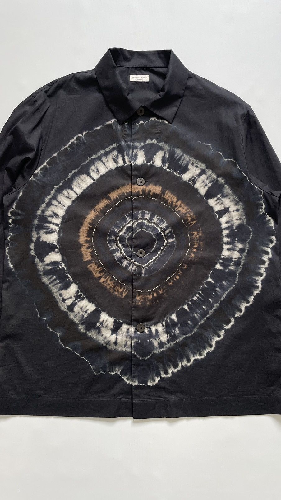 Dries Van Noten A/W 19 ‘Iris’ Tie Dye Print Shirt Size US M / EU 48-50 / 2 - 5 Thumbnail