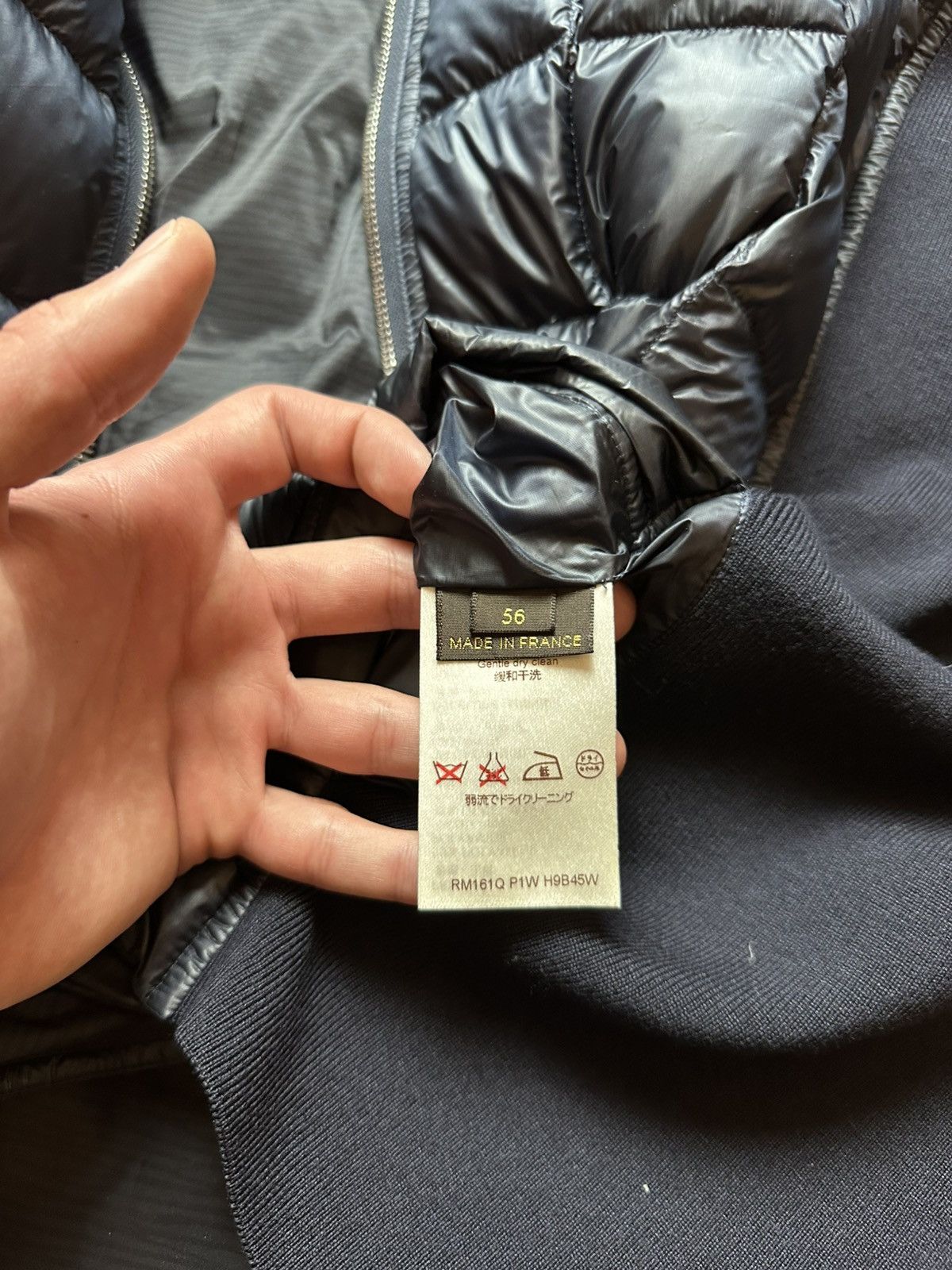 Louis Vuitton Louis Vuitton Panelled Zip Up Puffer Jacket Size US XL / EU 56 / 4 - 8 Thumbnail