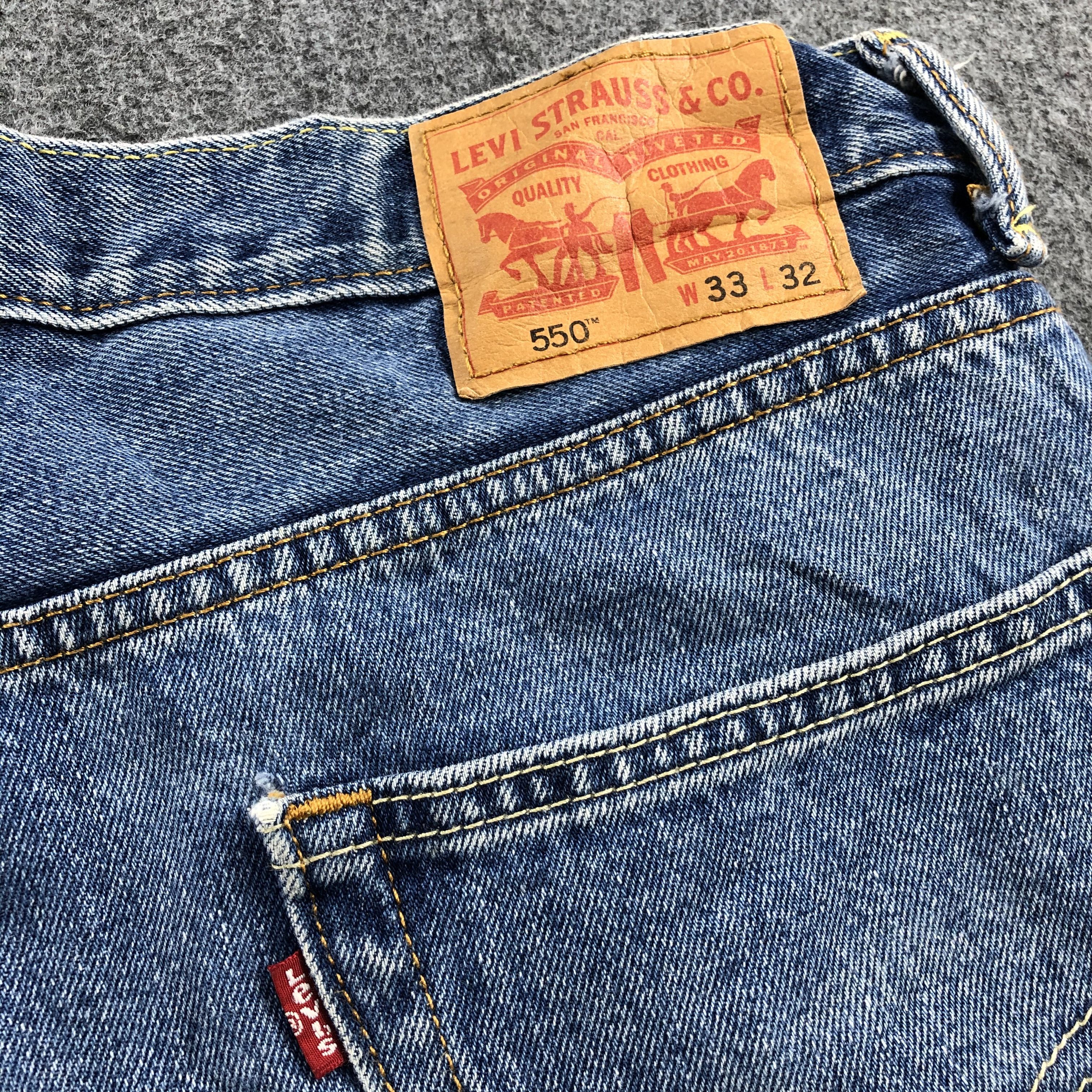 Levi's Faded Blue Vintage Levi's 505 Jeans Distress Denim KJ441 Size US 34 / EU 50 - 5 Thumbnail