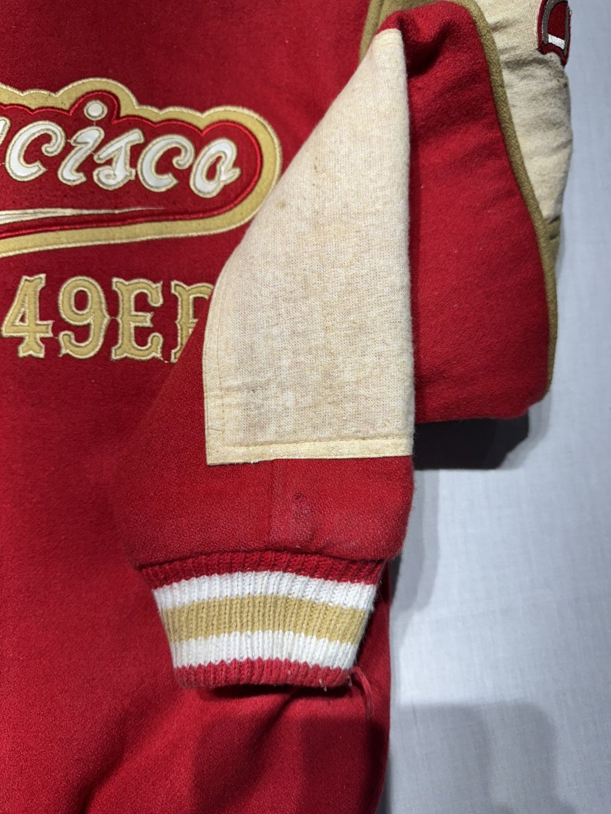 NFL VINTAGE CAMPRI SANFRANCISCO 49’ERS VASRISTY JACKET 🔴🚀 Size US M / EU 48-50 / 2 - 9 Thumbnail