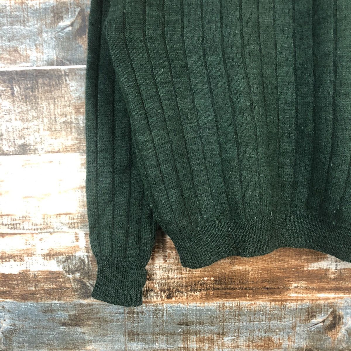 Uniqlo DLL Uniqlo japan vintage Green Knitwear #C590 Size M / US 6-8 / IT 42-44 - 7 Thumbnail