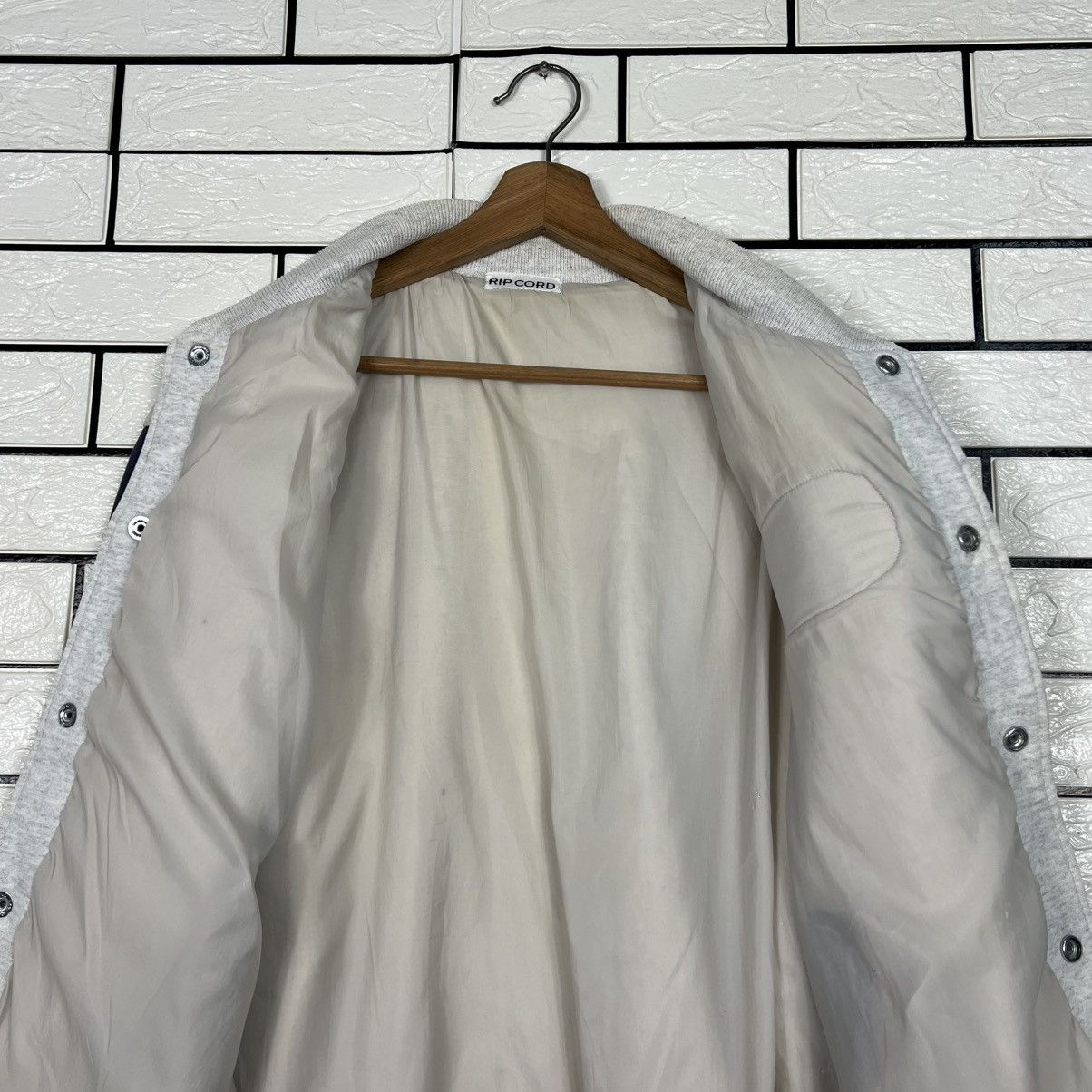 Vintage 90's RIP CORD Embroidery Parachute Varsity Jacket #4051-C184 Size US M / EU 48-50 / 2 - 14 Thumbnail