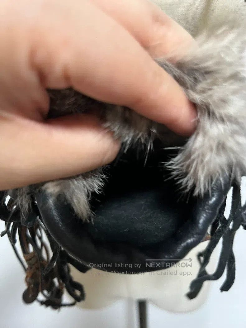 Japanese Brand Japanese Brand Henry beguelin Furry Mini Drawstring Bag Size ONE SIZE - 7 Thumbnail