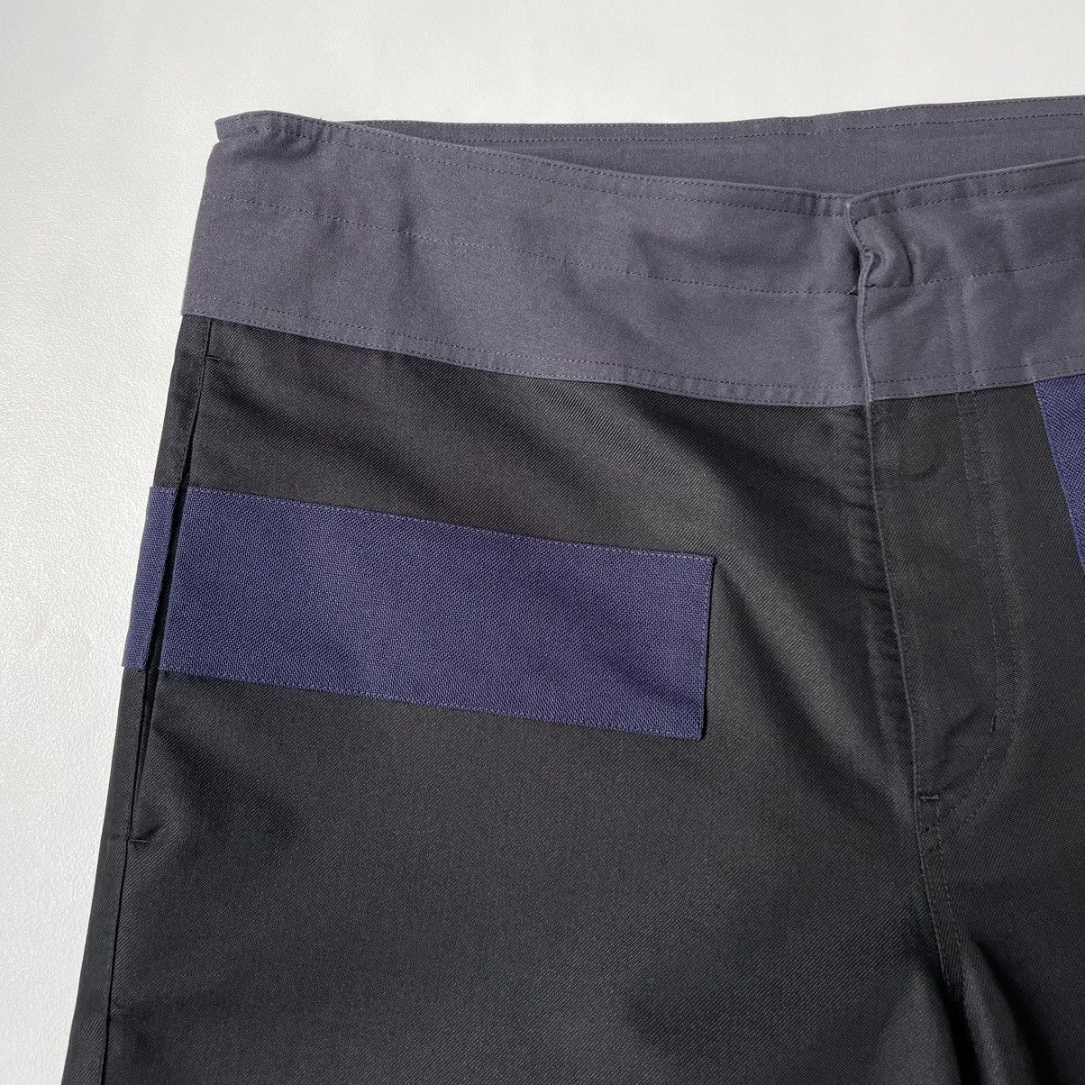 Jil Sander S/S 16 Patchwork Tech Nylon Shorts Size US 32 / EU 48 - 2 Thumbnail