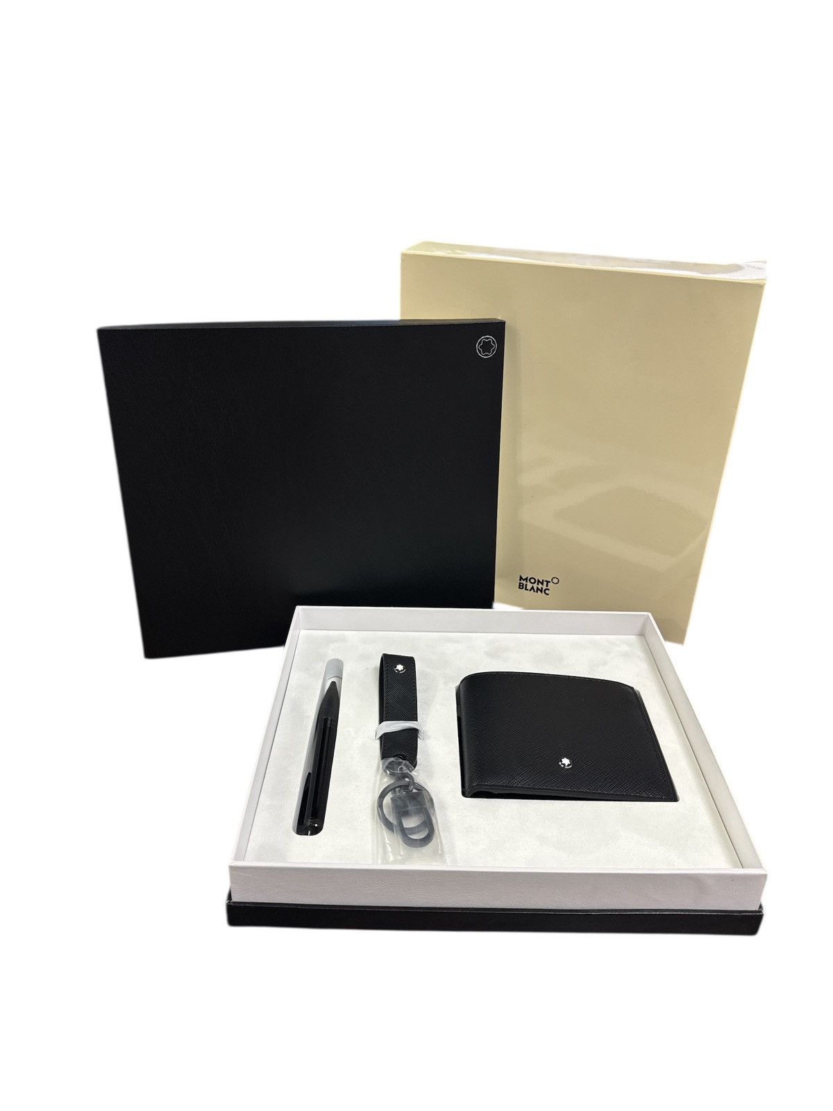 Montblanc MONTBLANC SATRORIAL WALLET BLACKCOSMOS BALLPOINT PEN SET Size ONE SIZE - 1 Thumbnail