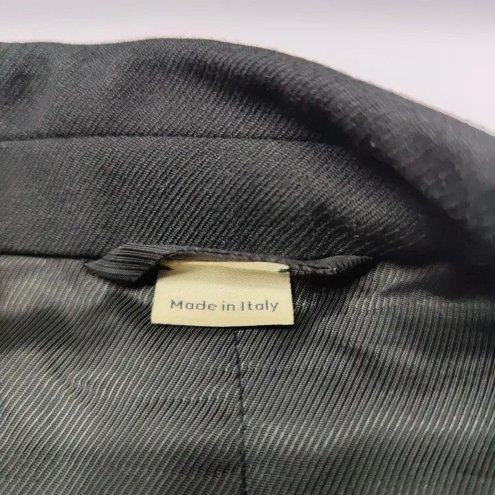 Gucci Gucci Gucci Love Parade Double-Breasted Black Wool Jacket Size US M / EU 48-50 / 2 - 2 Thumbnail