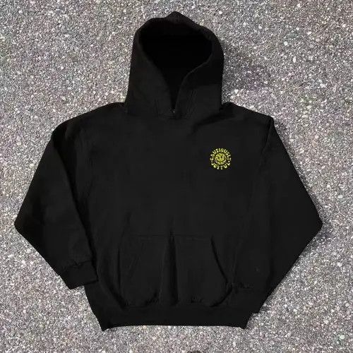 Japanese Brand Hip Hop Smiley Print Casual XL Hooded Sweatshirt Size US M / EU 48-50 / 2 - 8 Thumbnail
