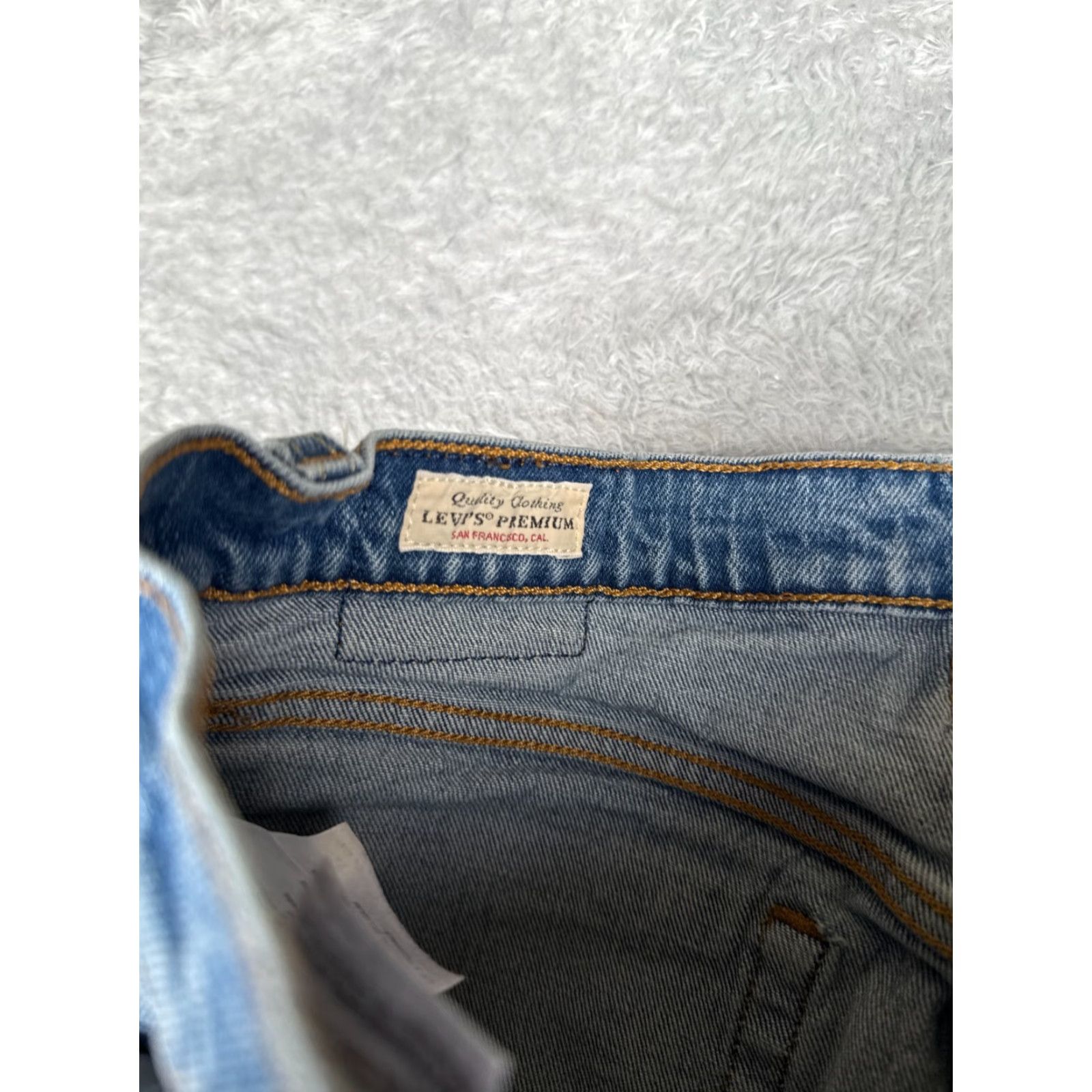 Levi's VINTAGE? No — Levis Jeans 501 XX Slim Denim Blue 27x25 Jeans Size 27" / US 4 / IT 40 - 6 Thumbnail