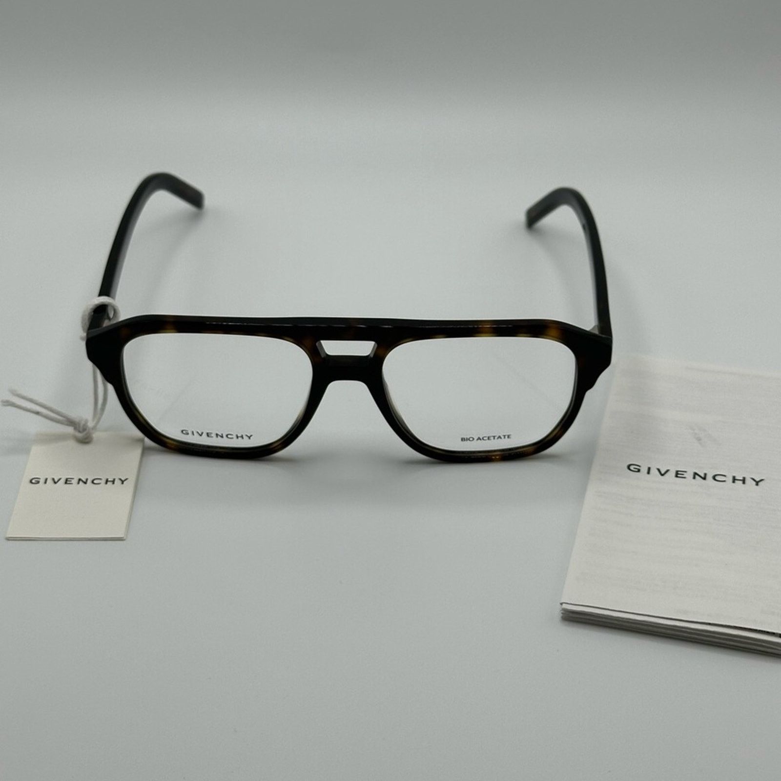 Givenchy NEW GIVENCHY Eyeglasses GV50035I V 093 Dark Havana Men Size ONE SIZE - 1 Thumbnail