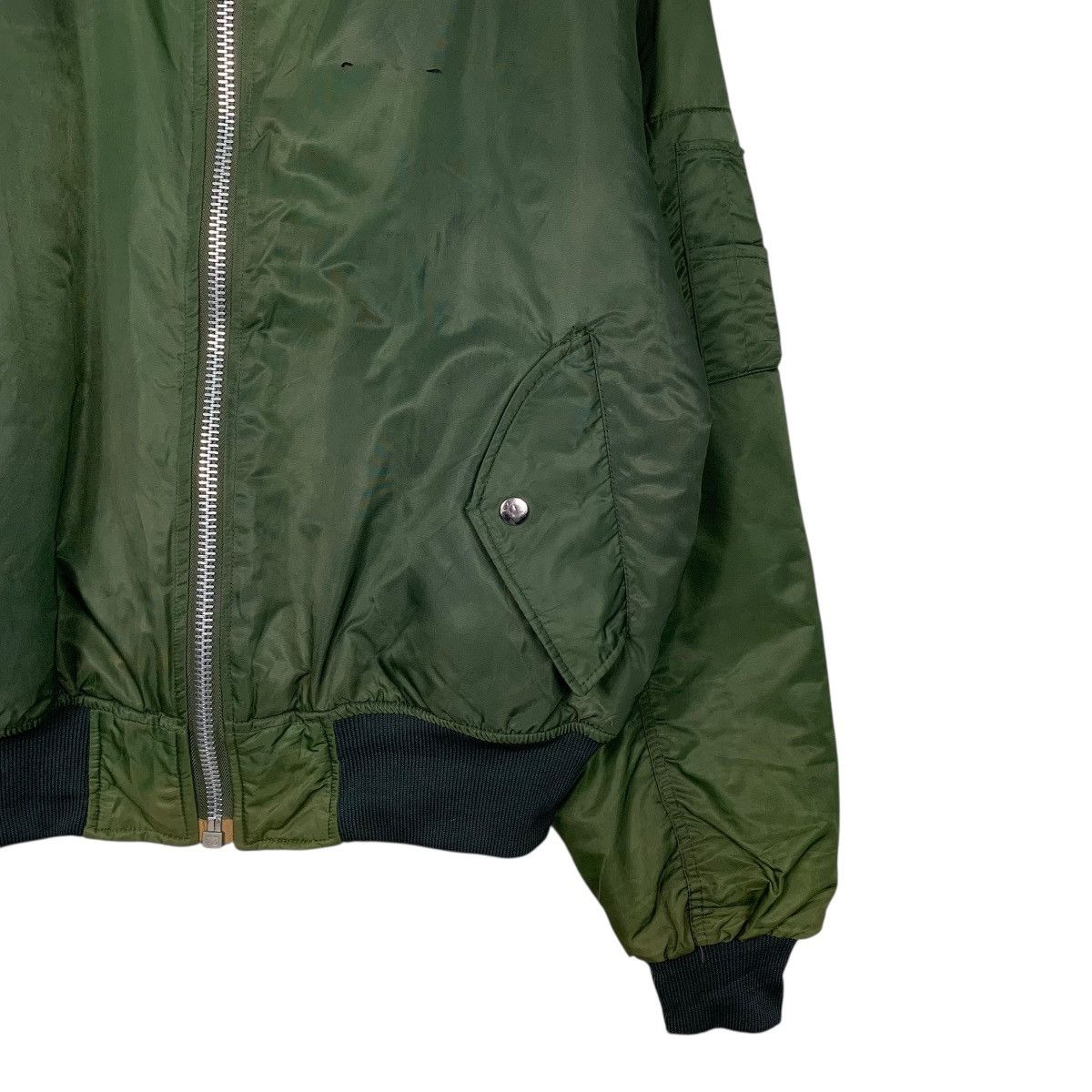 Japanese Brand F16 Fighting Falcon Misawa A.B Military Bomber Jacket Size US M / EU 48-50 / 2 - 4 Thumbnail