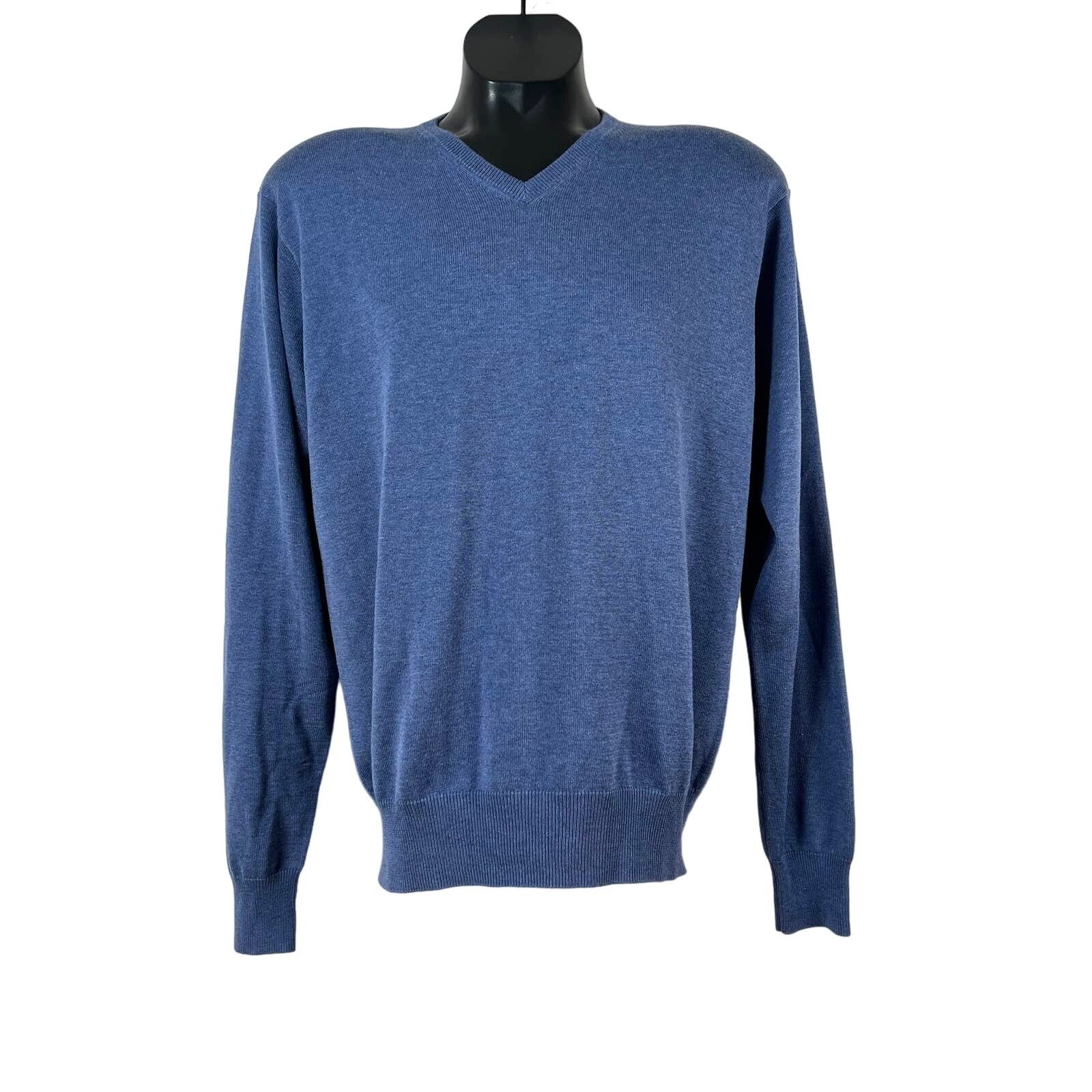 Peter Millar Peter Millar Sweater Pullover Silk Cotton Cashmere Knit Size US L / EU 52-54 / 3 - 1 Thumbnail