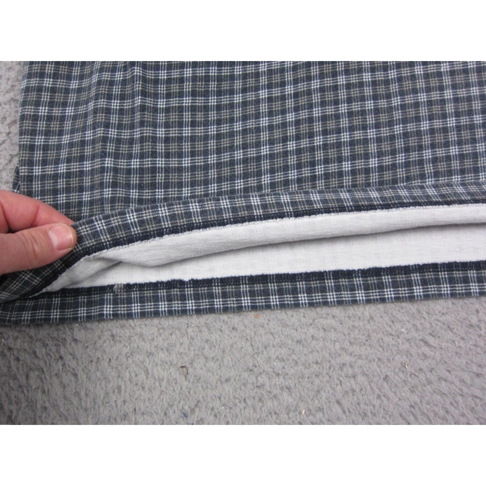 Vintage VINTAGE Structure Polo Shirt Mens XL Blue Checkered Cotton 90s Shirt Size US XL / EU 56 / 4 - 6 Thumbnail