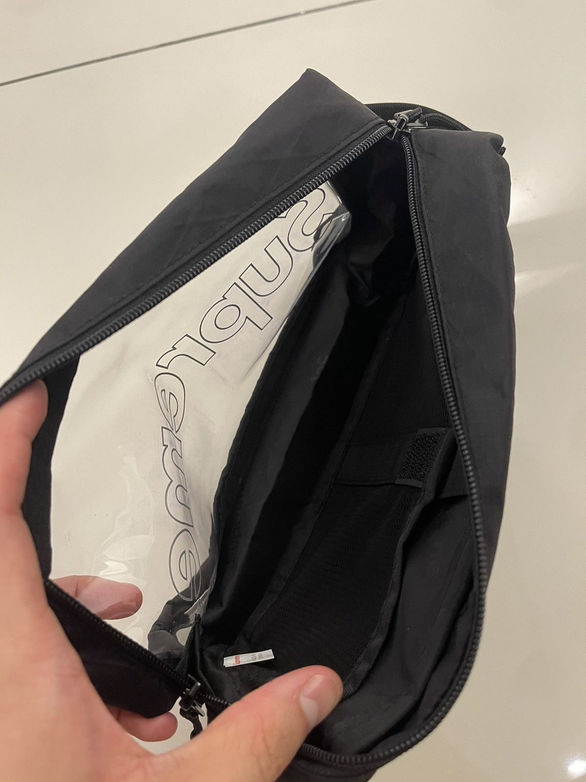 Supreme Supreme Utility Bag Black FW18 Size ONE SIZE - 11 Thumbnail