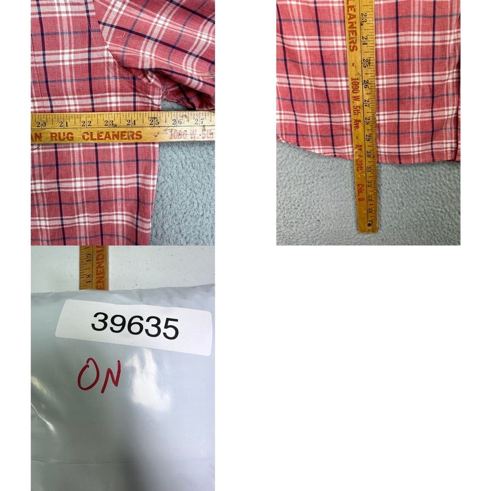 Old Navy Old Navy Everyday Built-In Flex Shirt Men XL Red Plaid Regular Fit Button Up NEW Size US XL / EU 56 / 4 - 8 Thumbnail