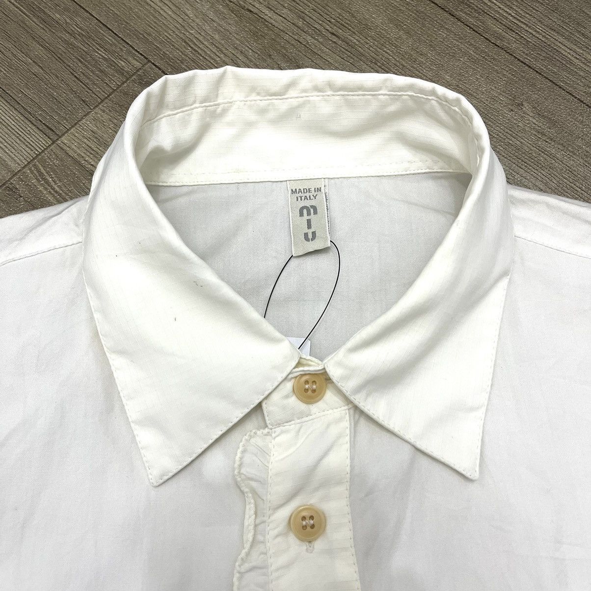 Prada 🇮🇹 Vintage Miu Miu White Button Up Shirt Size M / US 6-8 / IT 42-44 - 4 Thumbnail