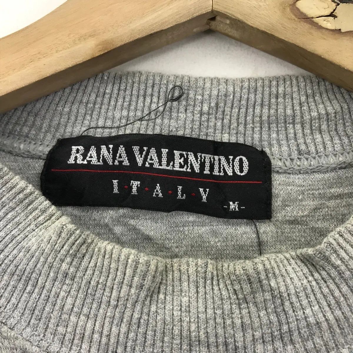 Vintage Vtg 90’ RANA VALENTINO ITALY Sweatshirt Box Logo Sweater Size M / US 6-8 / IT 42-44 - 3 Thumbnail