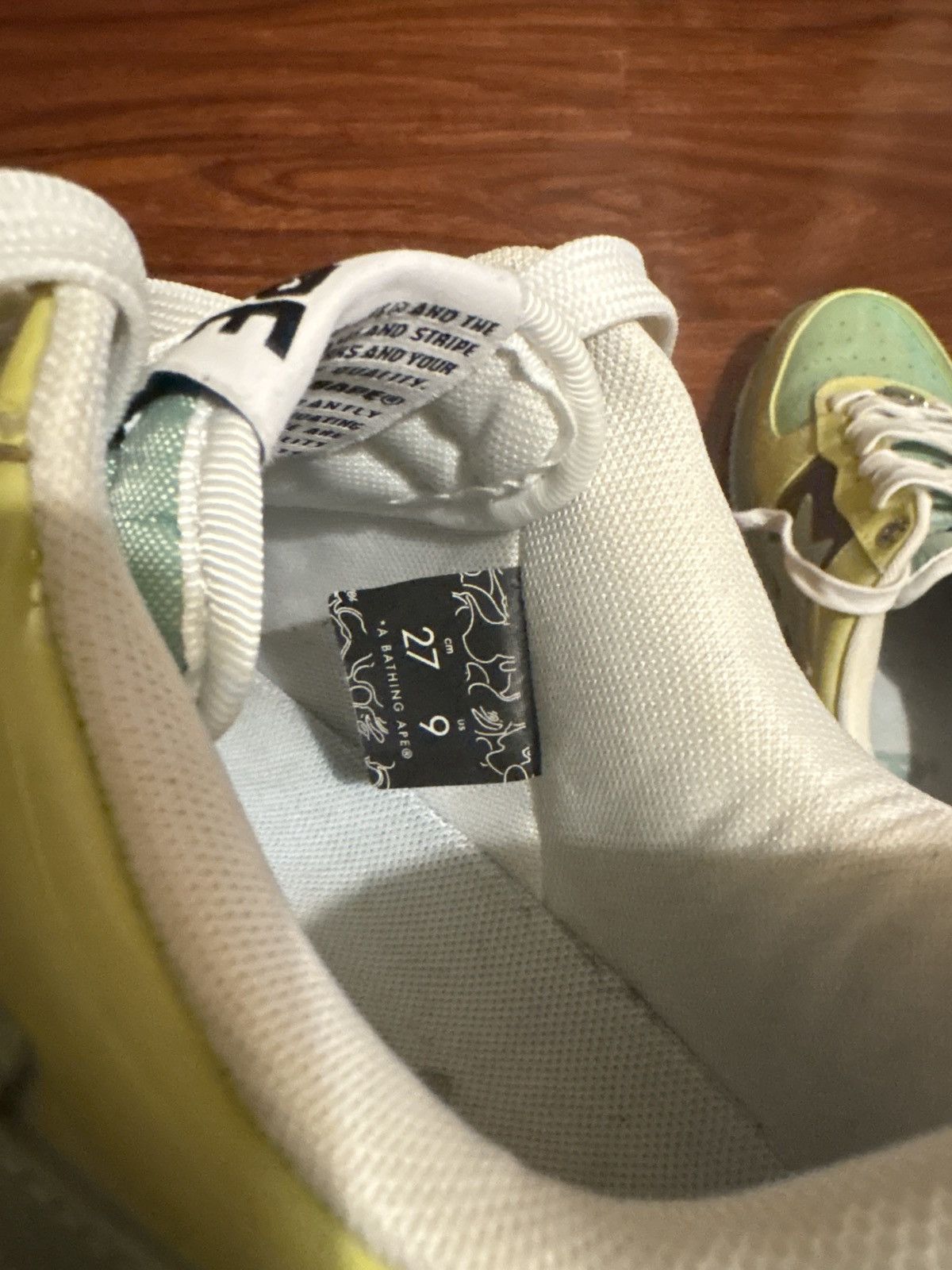 Bape Bathing Ape Bape Sta Size US 9 / EU 42 - 6 Thumbnail