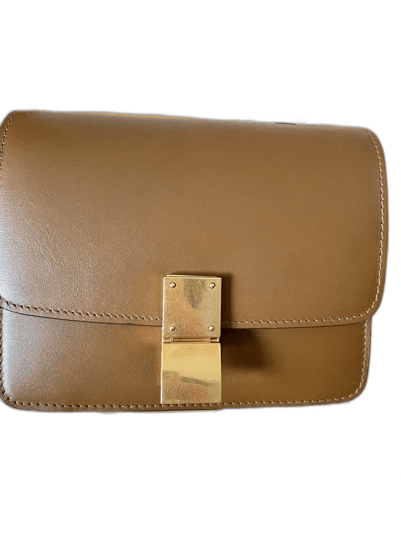 Celine Classic Box Bag in Brown Color