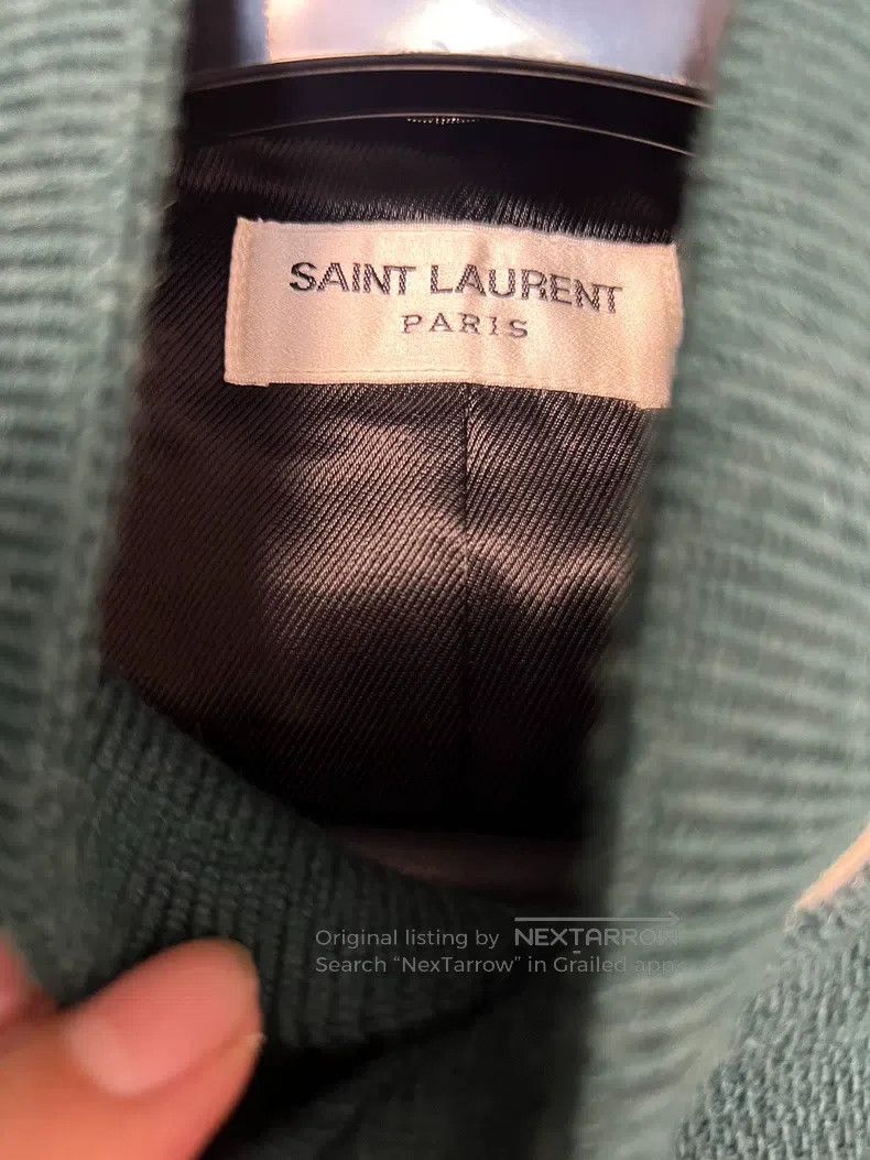 Other Saint Laurent Paris Sheepskin Patchwork Wool Baseball Jack Size US M / EU 48-50 / 2 - 3 Thumbnail