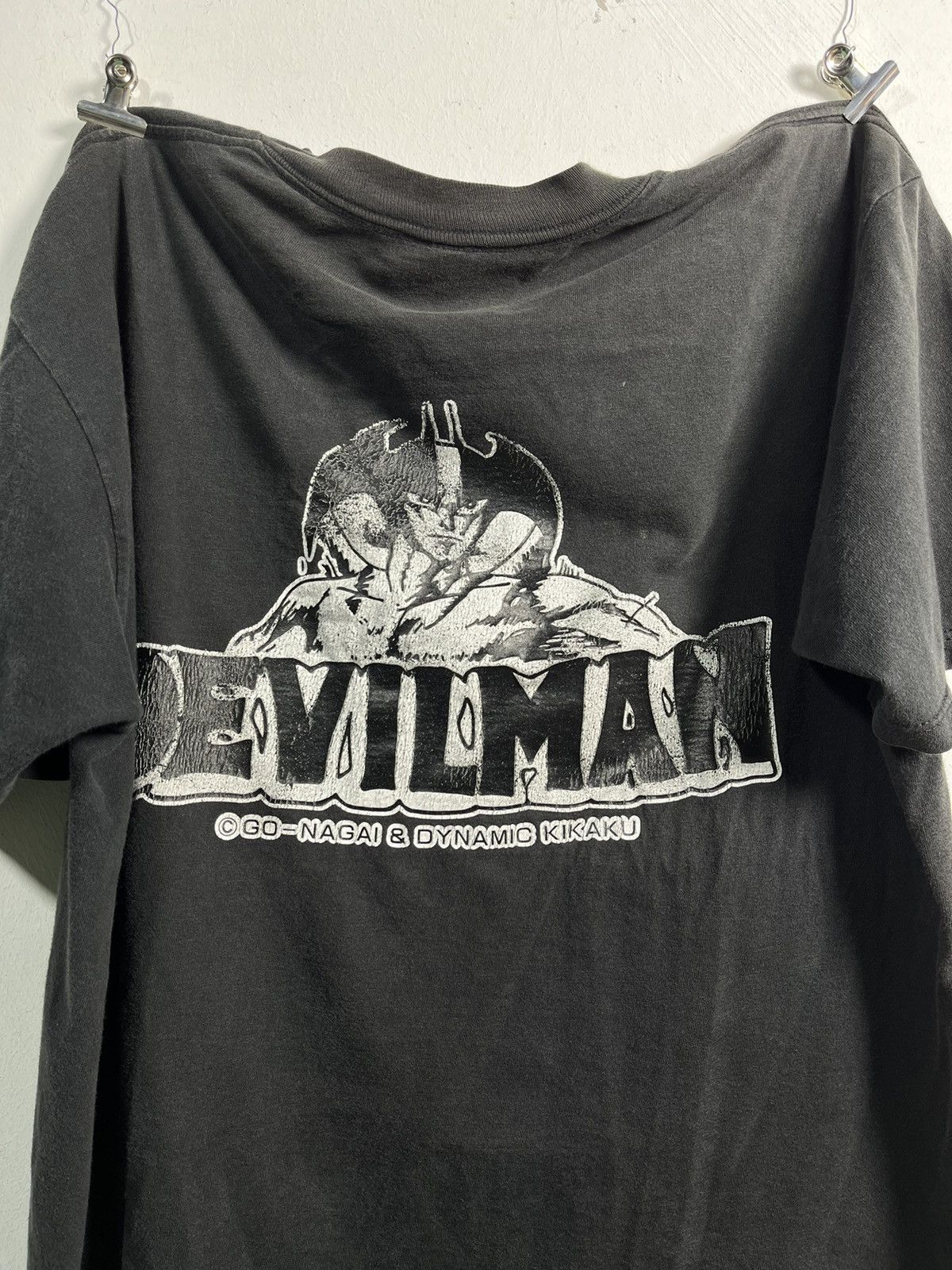 Other 👹 Vintage Devilman Tee – 1990s Jerzees Single Stitch Grail 👹 Size US L / EU 52-54 / 3 - 1 Thumbnail
