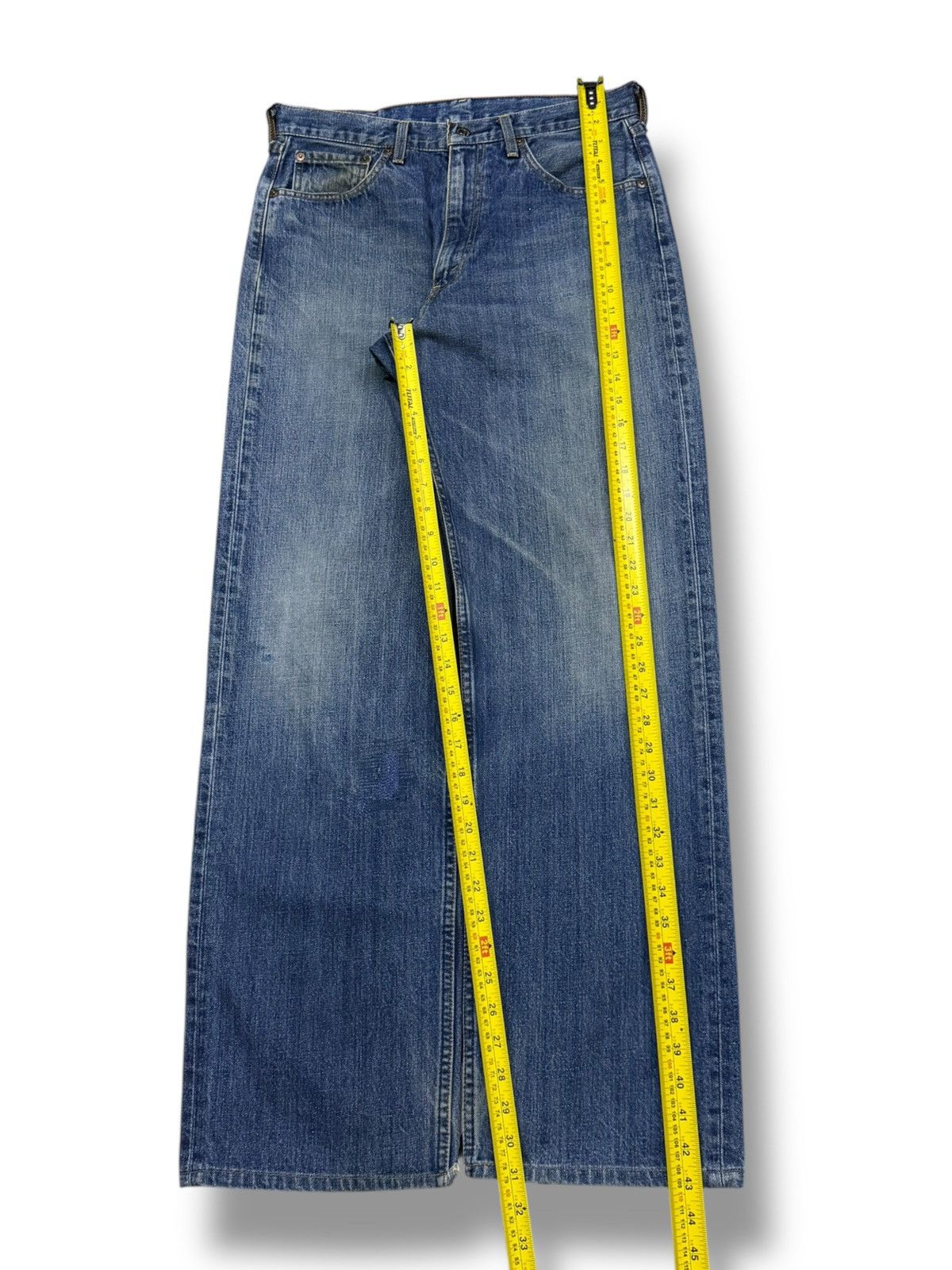 Levi's Vintage Levi’s 504 Made in Japan “Wide Straight Denim Jeans Size US 31 - 16 Thumbnail
