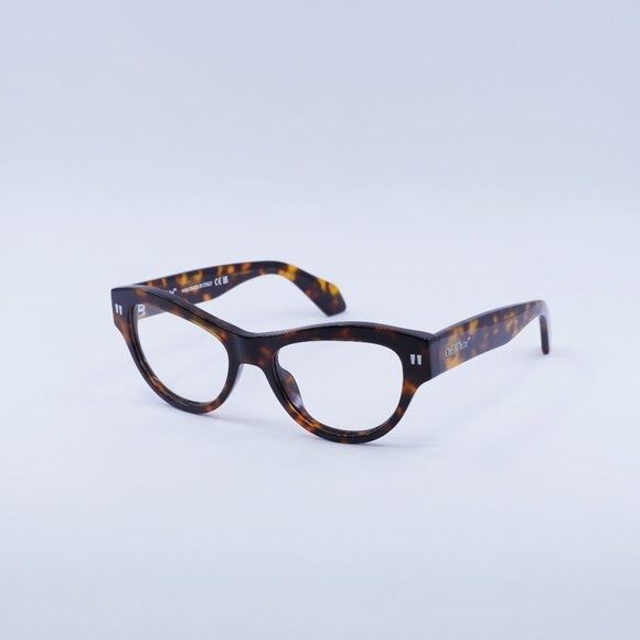 Off-White 🕶️ New Off-White OERJ076 STYLE 76 6000 Eyeglasses - Havana Size ONE SIZE - 2 Thumbnail