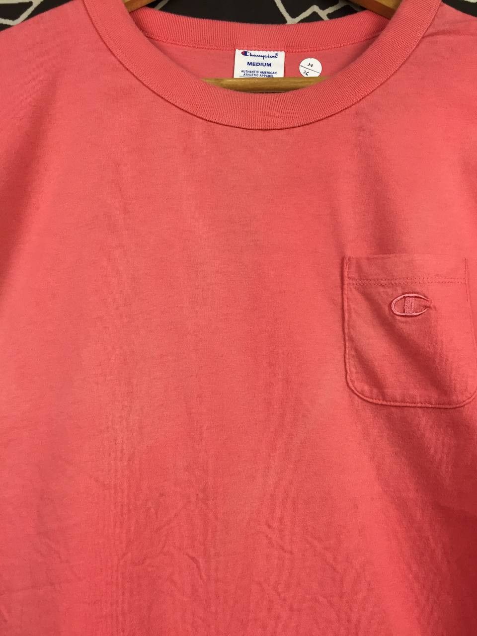 Champion Vtg Champion X E Hyphen World Gallery Minimalist Pocket Tee Size US M / EU 48-50 / 2 - 4 Thumbnail