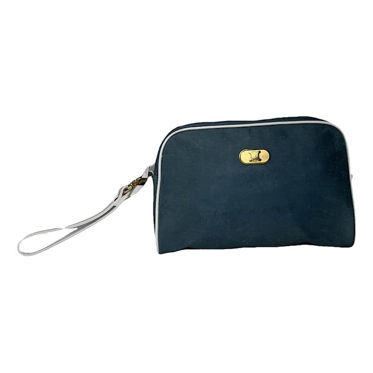 Celine Triomphe Vintage Brown Polyester Clutch Bag Size ONE SIZE - 1 Thumbnail