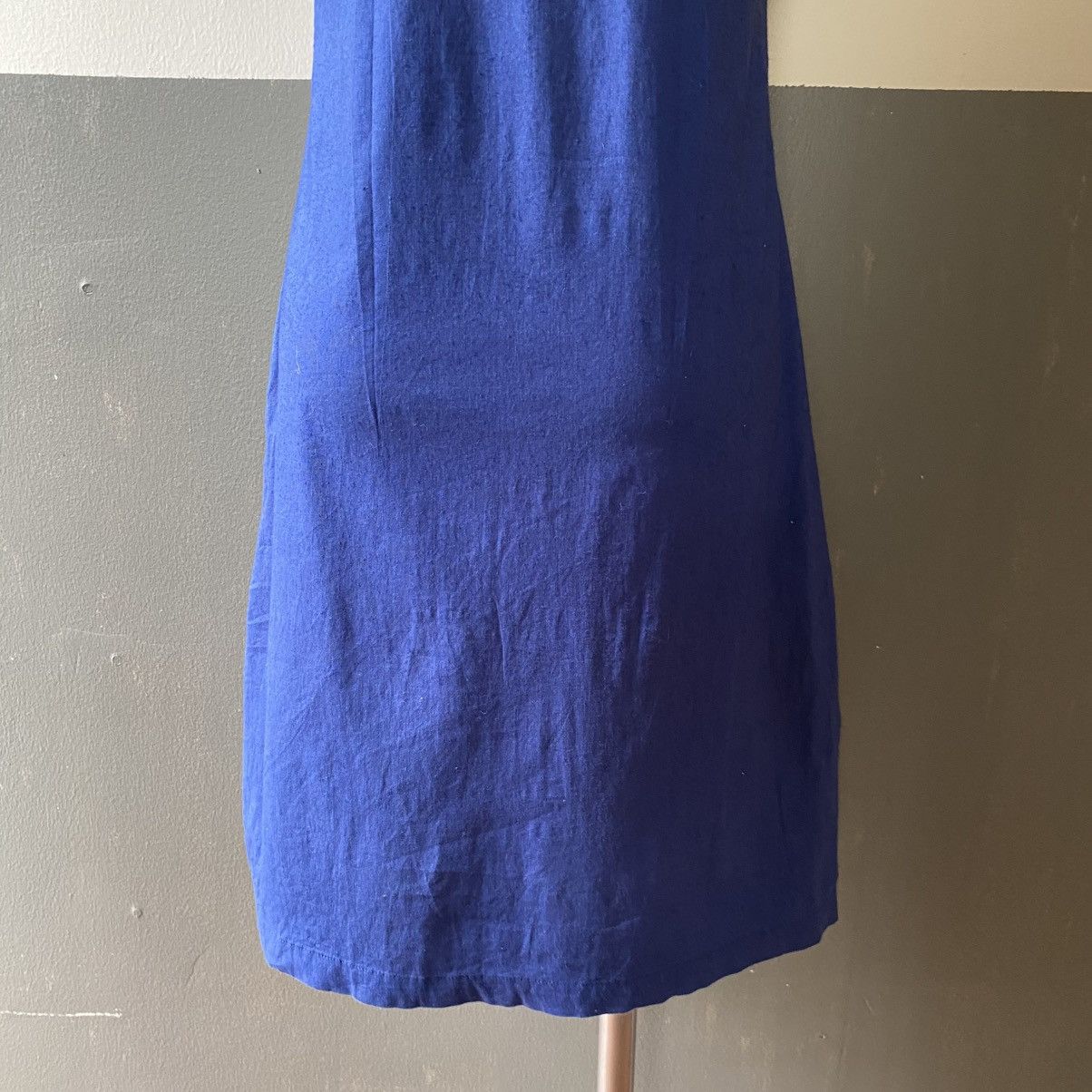 Isabel Marant ISABEL MARANT Royal Blue Short Sleeve Collared Dress Size M / US 6-8 / IT 42-44 - 22 Thumbnail
