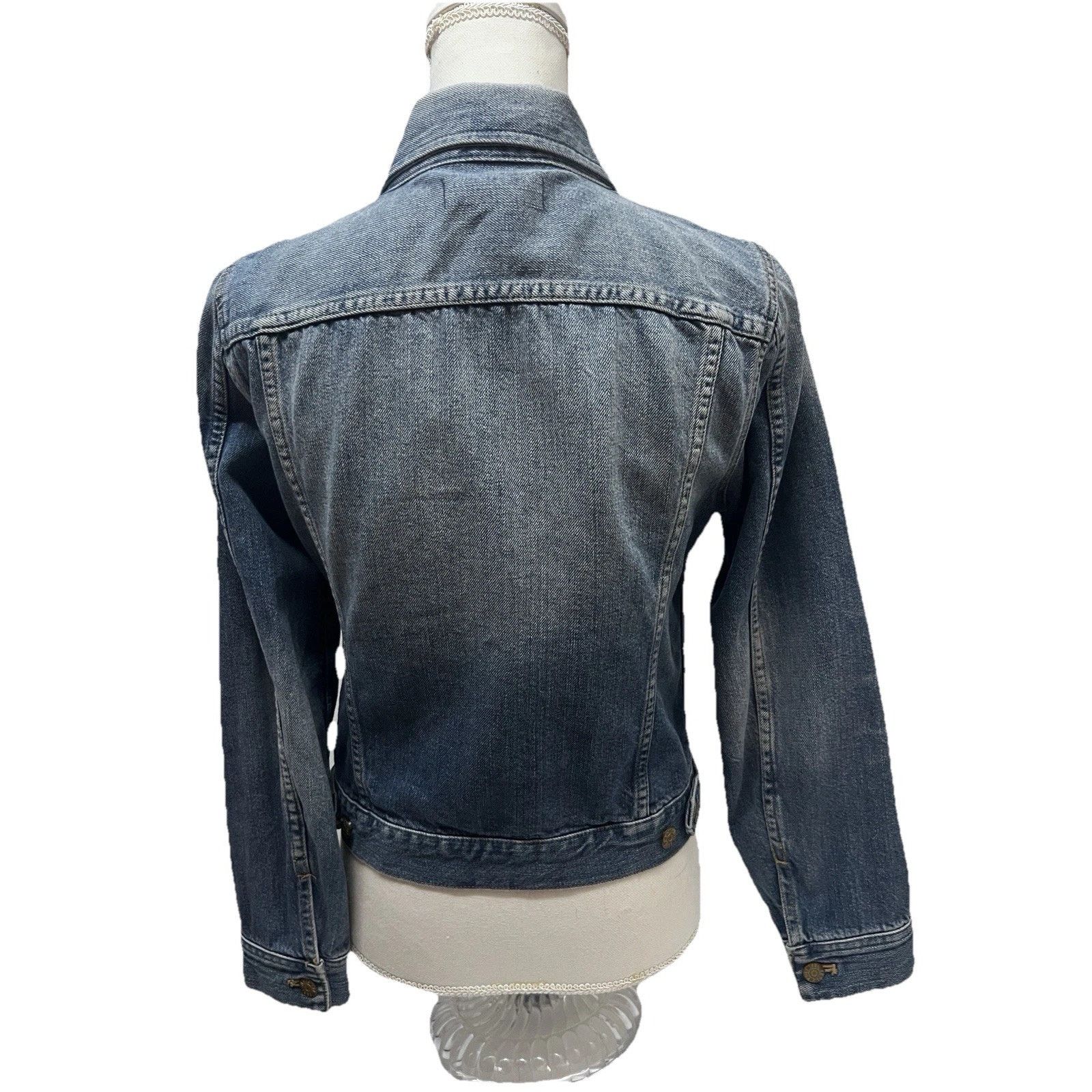 Madewell Madewell Stonewash Relaxed Denim Button Up Jean Jacket S Size S / US 4 / IT 40 - 2 Thumbnail