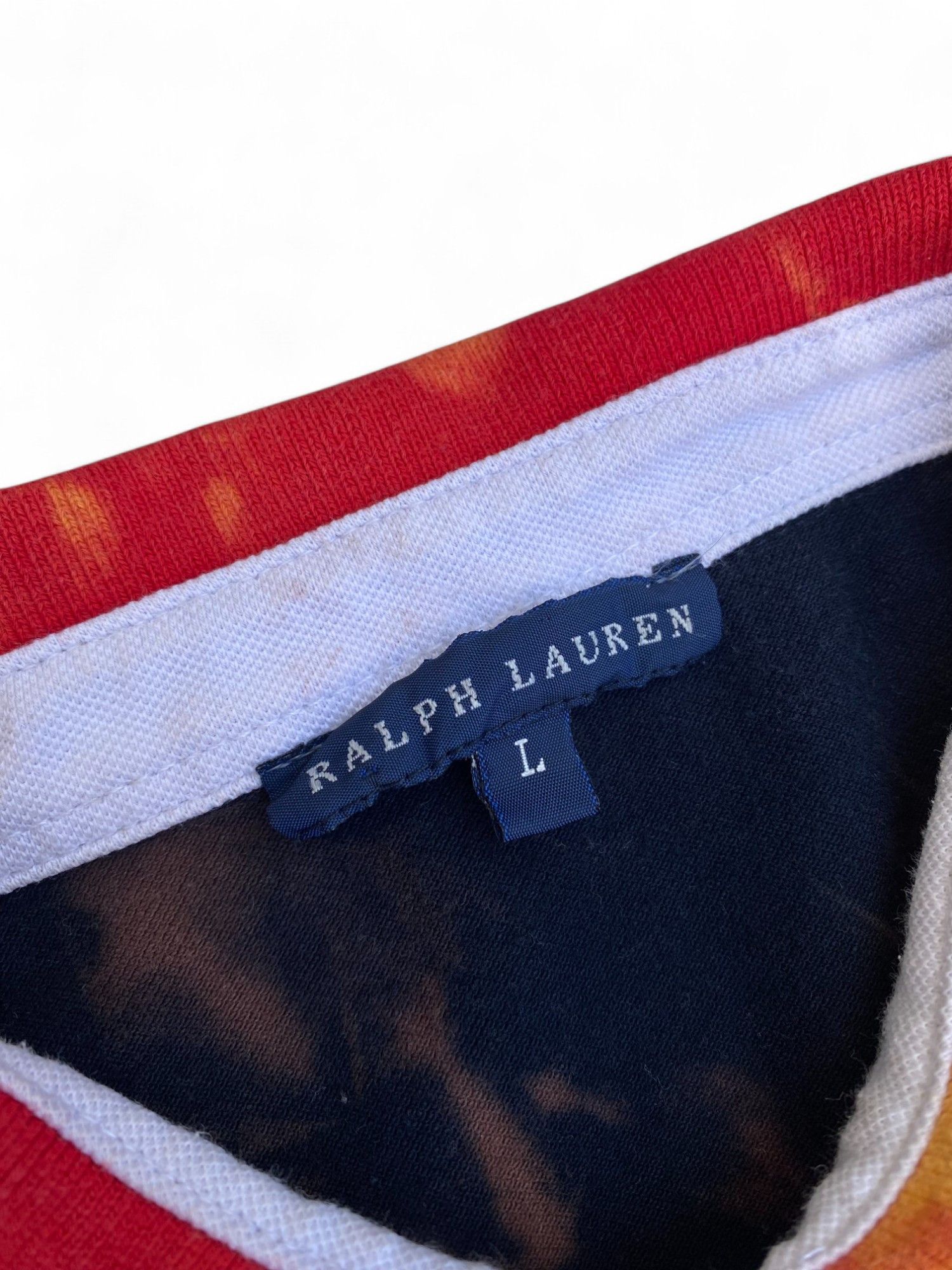 Ralph Lauren Ralph Lauren Tie Dye Polo Dress y2k avantgarde 1of1 Size L / US 10 / IT 46 - 8 Thumbnail