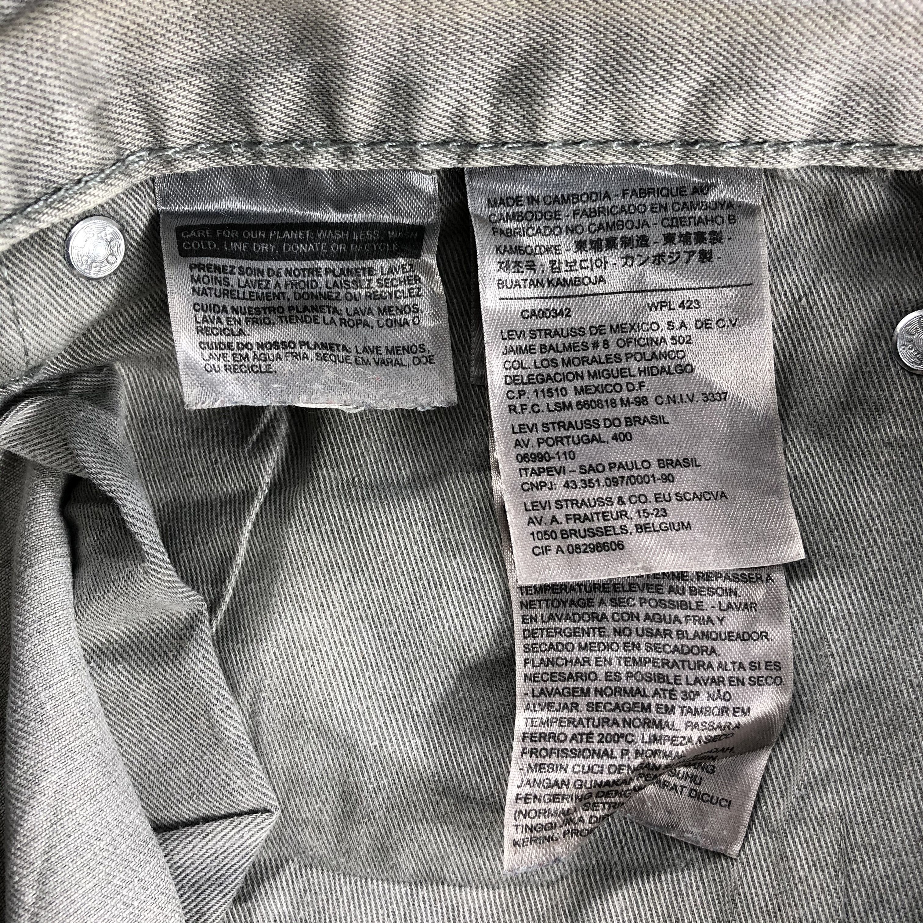 Levi's × Vintage Vintage Levis Jeans Lot 514-JM789 Size US 36 / EU 52 - 9 Thumbnail