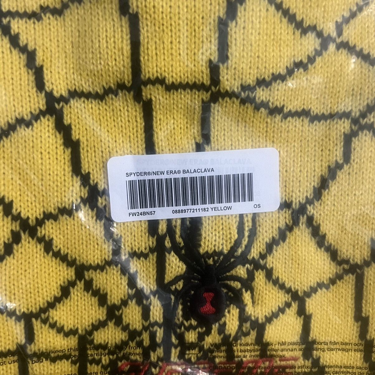 Supreme Spyder New Era Balaclava Yellow Size: OS