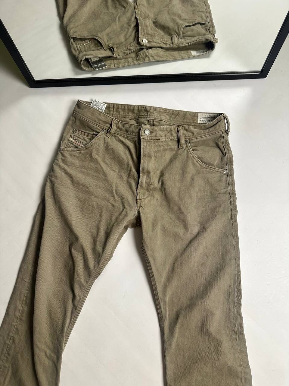 Diesel 00s Vintage Diesel Wide Jeans Size US 33 - 5 Thumbnail