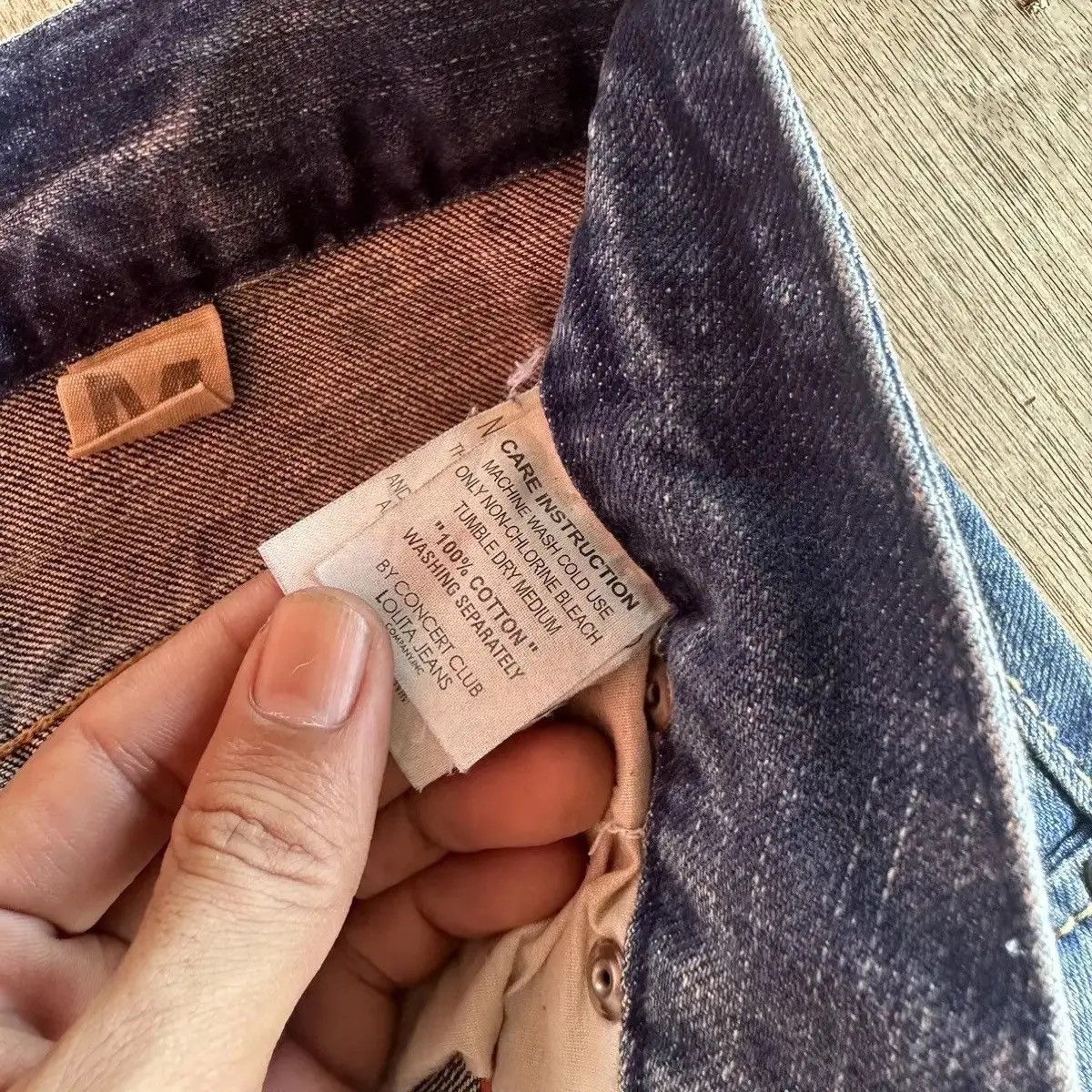 Jean LOLITA JEANS JAPAN WIDE LEG MUDWASH BAGGY DENIM PANTS SIZE M Size US 31 - 11 Thumbnail